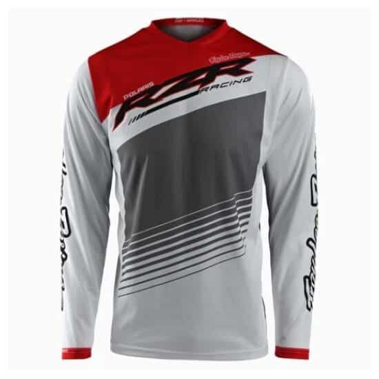 JERSEY TLD/POLARIZ BLANCO / ROJO