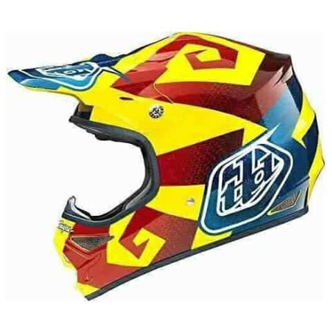 TROY LEE DESIGNS AIR DE VEGA AMARILLO / ROJO / AZUL GLOSS