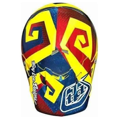 TROY LEE DESIGNS AIR DE VEGA AMARILLO / ROJO / AZUL GLOSS - Imagen 4