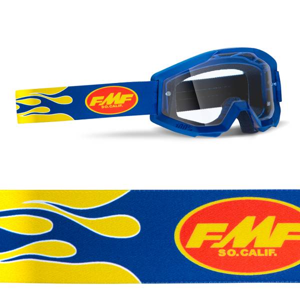 GOGGLE POWERCORE FLAME NAVY - Imagen 2