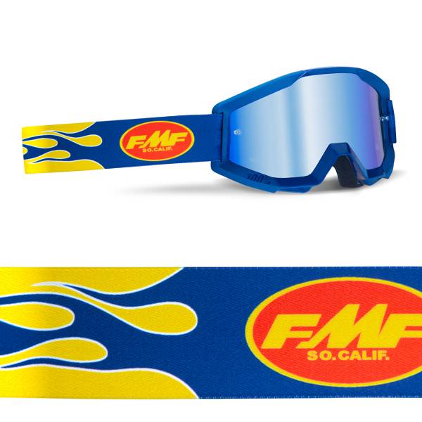 GOGGLE POWERCORE FLAME NAVY - Imagen 2